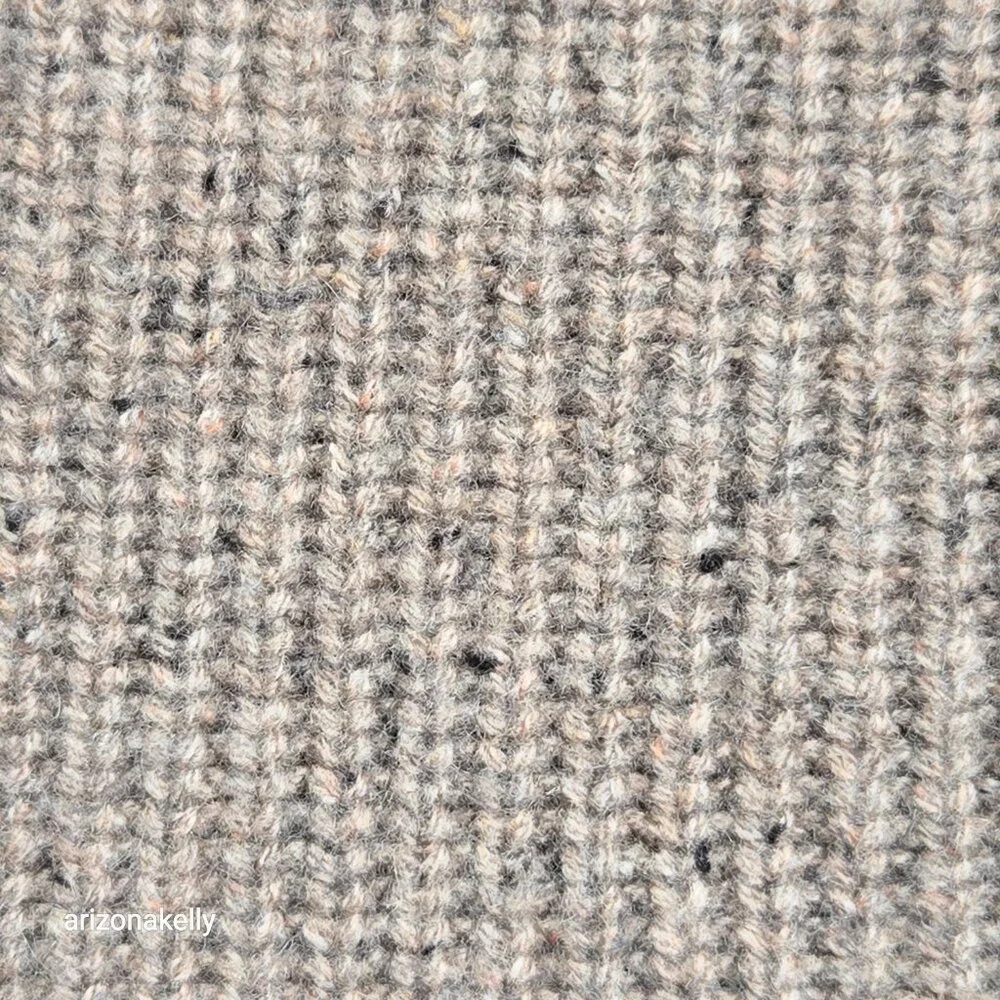 NWOT Ann Taylor Flecked Cashmere Ribbed Hoodie Thick - Picture 11 of 14